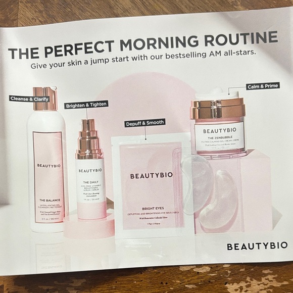 Beautybio Set with Makeup bag and trial size products. - Picture 2 of 4